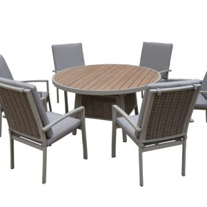 Supremo Crosby 6 Seat Dining Set