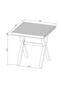 Hartman Eden Bistro Set – Moss