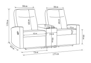 Hartman Montana 2 Seat Sofa Set