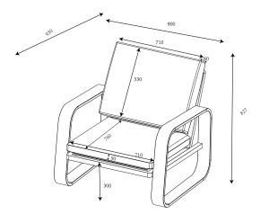 Hartman Orka 3 Seat Sofa Lounge Set