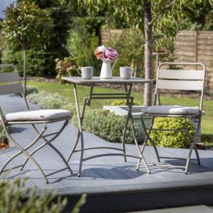 Hartman Urban Folding Bistro Set – Latte