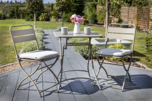 Hartman Urban Folding Bistro Set – Latte