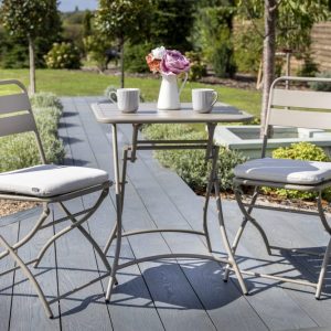Hartman Urban Folding Bistro Set – Latte