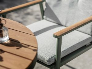Bramblecrest RHS Wisley Round Bistro Set – Sage
