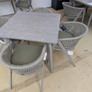 Supremo Carmen 4 Seat Square Dining Set