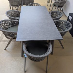 Supremo Carmen 6 Seat Square Dining Set