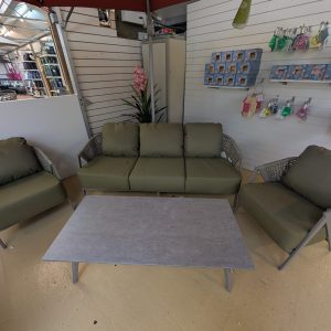 Supremo Carmen Lounge Set with Rectangular Coffee Table