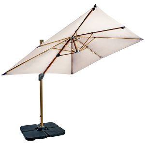 Aegean Square Cantilever Parasol 2.5m – Dove Aegean Square Cantilever Parasol 2.5m – Dove