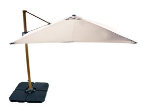 Aegean Square Cantilever Parasol 2.5m – Dove
