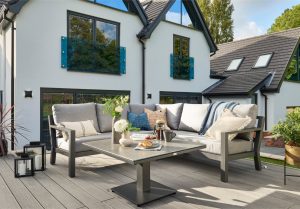 LIFE Timber Compact Corner Set – Lava/Mist Grey