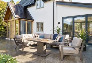 LIFE Timber Deluxe Corner Set – Lava/Mist Grey