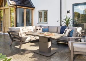 LIFE Timber Deluxe Corner Set – Lava/Mist Grey