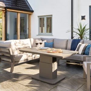LIFE Timber Deluxe Corner Set – Lava/Mist Grey