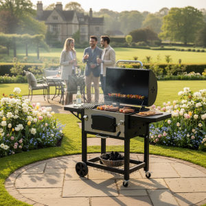 Rhyno Stainless Steel Charcoal Grill
