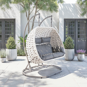 Supremo Thick Rope Triple Hanging Egg Chair