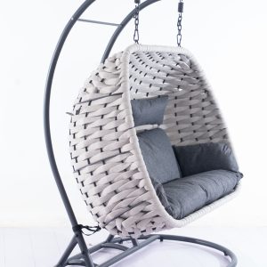 Supremo Thick Rope Triple Hanging Egg Chair