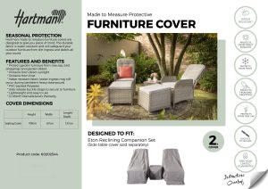 Hartman Eton Reclining Companion Set Cover