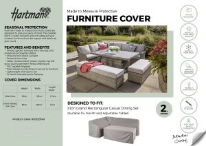 Hartman Eton Grand Rectangular Set Cover