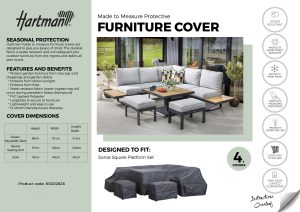 Hartman Sonas Square Platform Dining Set Cover