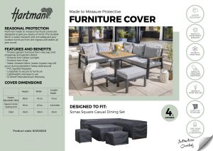 Hartman Sonas Square Casual Dining Set Cover