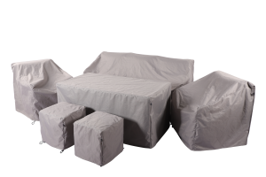Hartman Eton 3 Seat Sofa Rectangular Casual Dining Set Cover