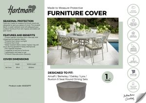 Hartman Avebury 6 Seat Round Set Cover