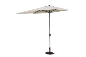 Hartman Catalan Half Round Parasol 2.3m – Dove