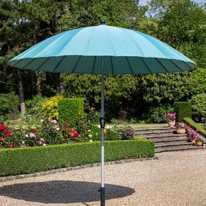 Hartman Shanghai Round Parasol 2.7m – Jade