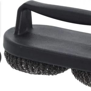 BBQ BRUSH PP HANDLE 2 BRUSHES