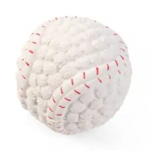 Zoon Squeaky Latex Pooch Ball – 6cm (4 Designs)