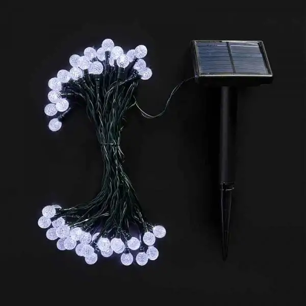 Smart – Ultra Solar String Lights – 50 Orbs
