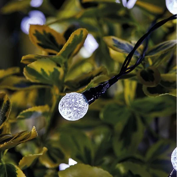 Smart – Ultra Solar String Lights – 50 Orbs
